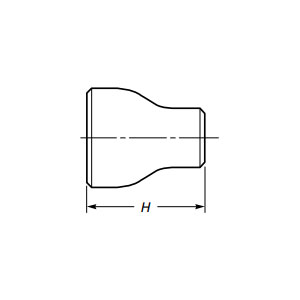 Koncentryczny reduktor do spawania doczołowego