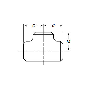 Równa koszulka ze spawaniem doczołowym